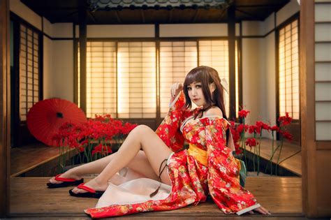 Картинки японок в кимоно фото фото