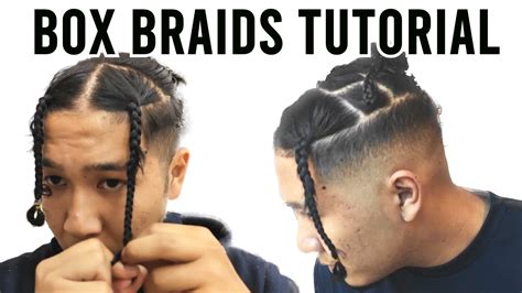 Box Braid Your Own Hair In 4 Minutes Travis Scott Box Braids
