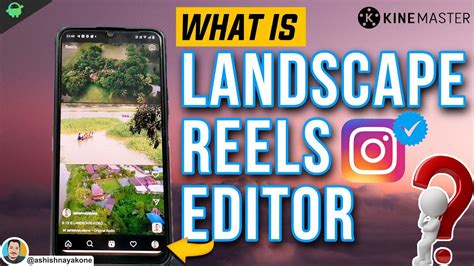 How To Create Instagram Reels Trending Landscape Collab Video In Just 3
