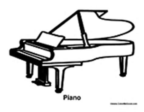 How many pages are in a digital piano worksheet? Piano Coloring Pages
