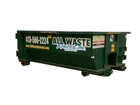 10 yard dumpster rental 12′ x 8′ x 3.5′. 10 Cubic Yard - All Waste Removal Inc.