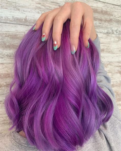 50 Gorgeous Short Purple Hair Color Ideas And Styles For 2021 In 2021