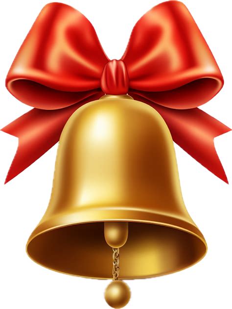 Christmas Bell Png With Ai Generated 33647309 Png