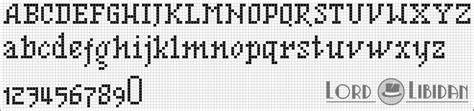 Over 50 Free Cross Stitch Alphabets And Fonts Lord Libidan