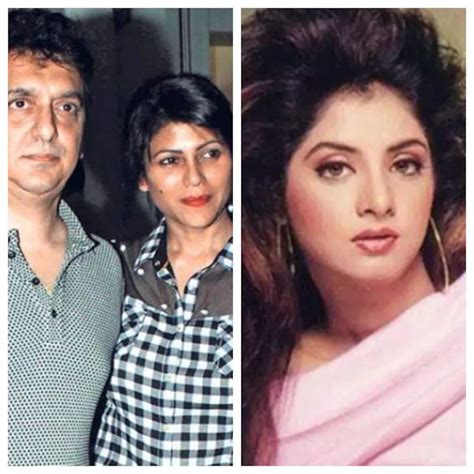 Sajid Nadiadwalas Wife Opens Up On Being Trolled For Divya Bharti