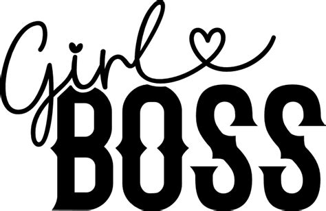 Boss Day Tshirt Design T For Girl Boss Girls Power Free Svg File