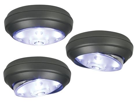 Do you want to illuminate your interiors seamlessly both day and night? Rite Lite 3-Pack Gray Battery Powered Cordless LED Lights ...