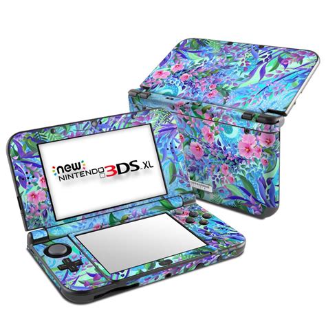 Nintendo New 3ds Xl Skin Lavender Flowers By Juleez Decalgirl