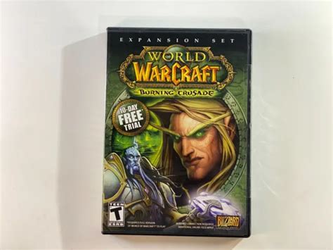 World Of Warcraft The Burning Crusade Expansion Set Factory Sealed Pc Game Picclick