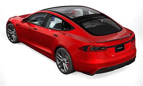 3d 2021 Tesla Model S Plaid Model Turbosquid 1808817