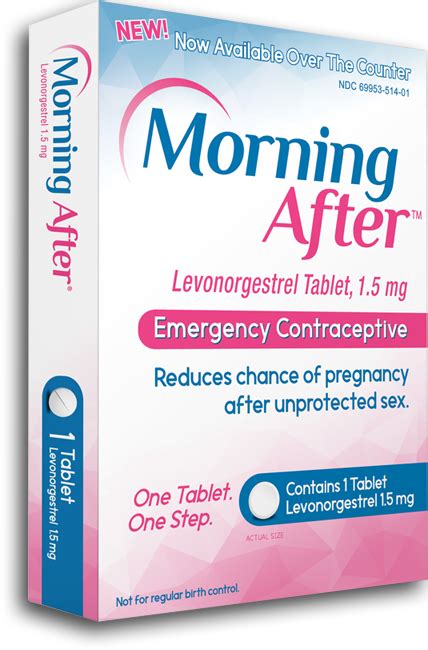 You can get it from your gynocologist or from planned parenthood. Morning After® | OTC Emergency Contraceptive | Morning ...