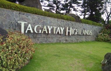 Residential Lot At Tagaytay Highlands Hillside