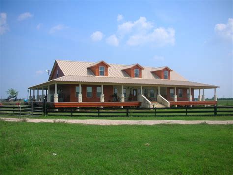 We love this texas style home. Jay Baker Custom Home, Katy, Texas - Farmhouse - Exterior ...