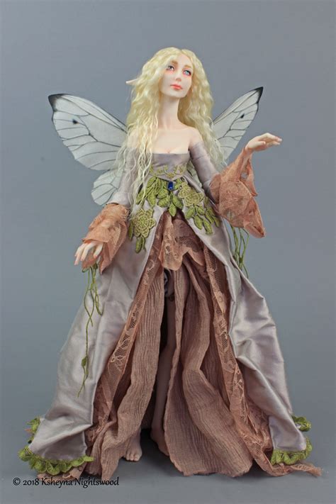Queen Titania Ooak Fairy Art Doll By Nightswood Fairy Art Dolls
