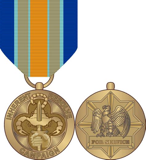 Inherent Resolve Campaign Medal Military Awards And Medals