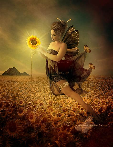 Sunflowers Fairy By Maiarcita On Deviantart