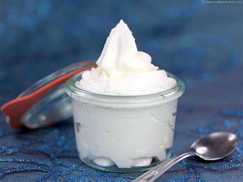 Crème chantilly Fiche recette avec photos