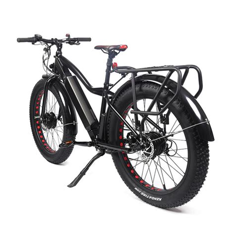 26” Fat Tire All Wheel Drive E Bike Electric Bikes By Kenuth