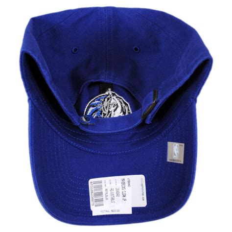 47 Brand Dallas Mavericks Nba Clean Up Strapback Baseball Cap Dad Hat