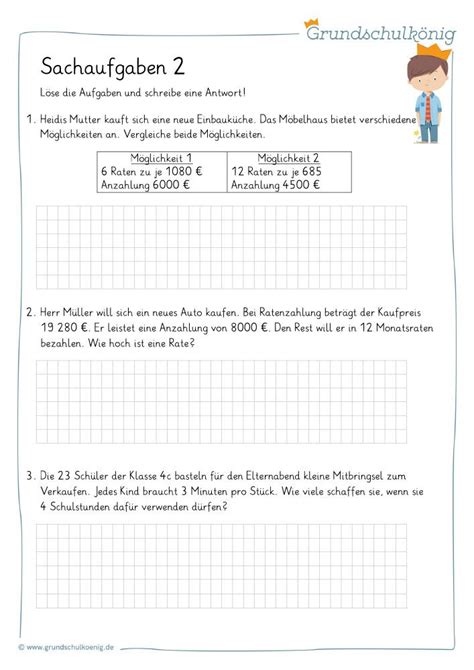 Die wichtigsten themen je klassenstufe. Vielfältige, kostenlose Übungen, Arbeitsblätter und ...