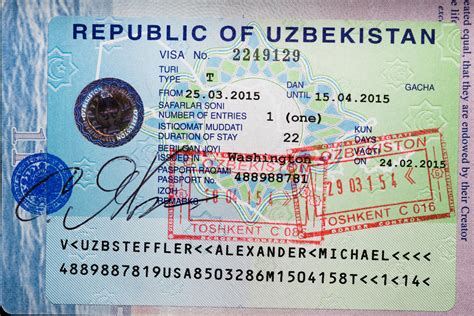 Uzbekistan — Visas And Vaccinations