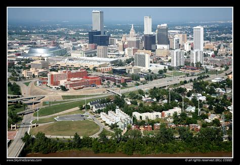 Tulsa Oklahoma Skyline Aerial A Photo On Flickriver