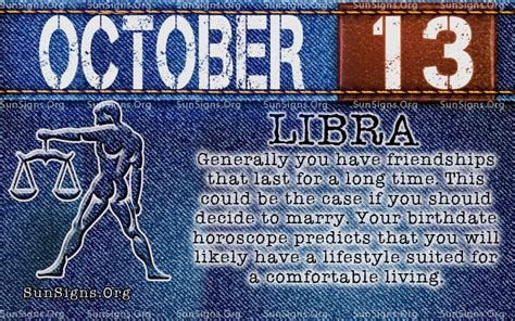 October 13 Libra Birthday Calendar Birthday Horoscope Birthday