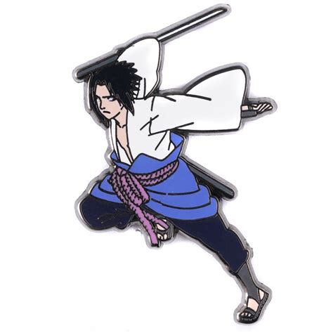 Aug218426 Naruto Shippuden Sasuke Enamel Pin Previews World