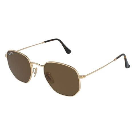 lunettes de soleil pour homme ray ban marron rb 3548 001 57 51 21 taille clubmaster ray