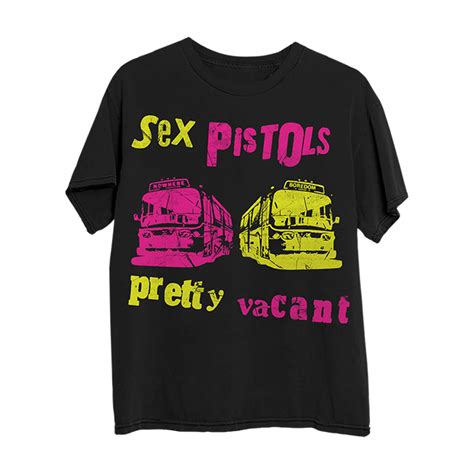 Pretty Vacant Don T Care T Shirt Sex Pistols