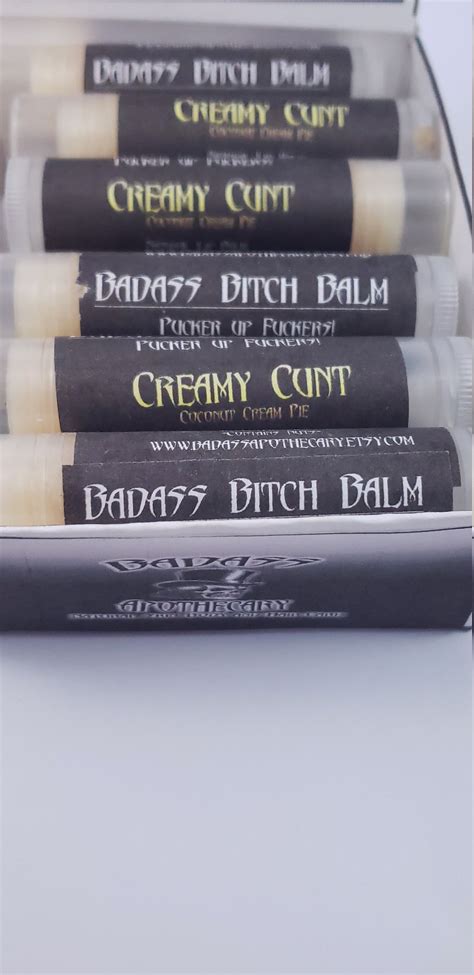 Coconut Cream Pie Lip Balm Creamy Cunt Lip Balm Natural Lip Etsy