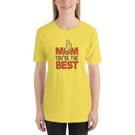 Best Mom Shirt Mothers Day T Shirt Side Seamed Shirt Etsy