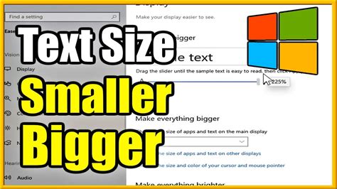 How To Make Text Bigger In Windows 10 Get Latest Windows 10 Update
