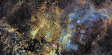 Sadr Crescent Nebula Region Telescope Live