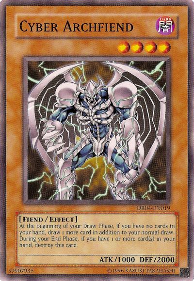 (search for phrases in the card description). Cyber Archfiend - Yugipedia - Yu-Gi-Oh! wiki