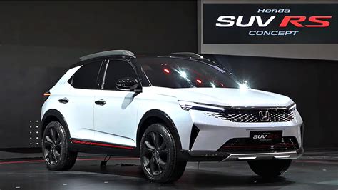 Honda Previews The Suv Rs Concept At The Indonesia Auto Show 2021
