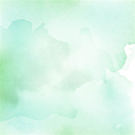 Abstract Watercolor Light Green Texture Background Free Vector