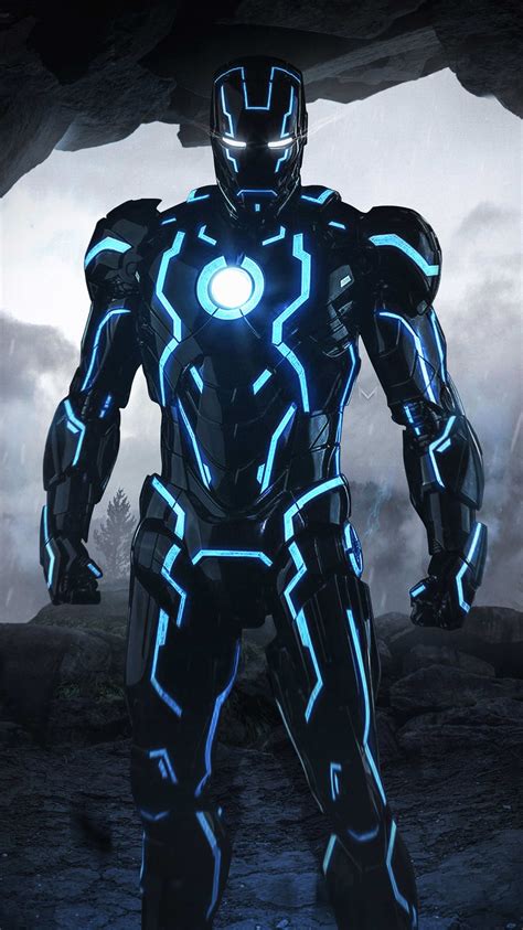 Iron Man Neon Suit Iphone Wallpaper Iron Man Photos Iron Man Suit