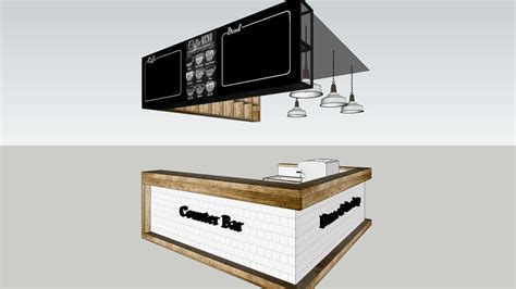 Coffee Counter 3d Warehouse
