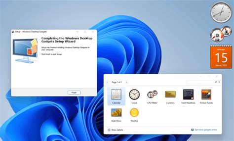 How To Add Desktop Gadgets On Windows 1110 Pc The Microsoft Windows11