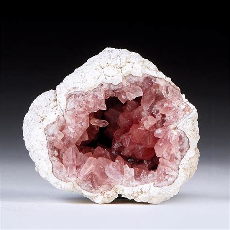 Pink Amethyst Large Natural Geode 22 X 24