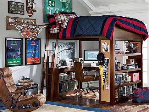 20 Fun And Cozy Sports Bedroom Design Ideas For Boys Cool Bedrooms