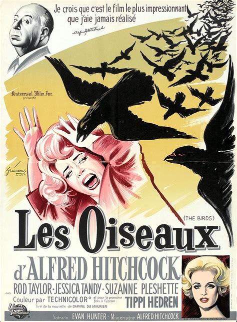 Alfred Hitchcock Les Oiseaux 1963 Papyblues