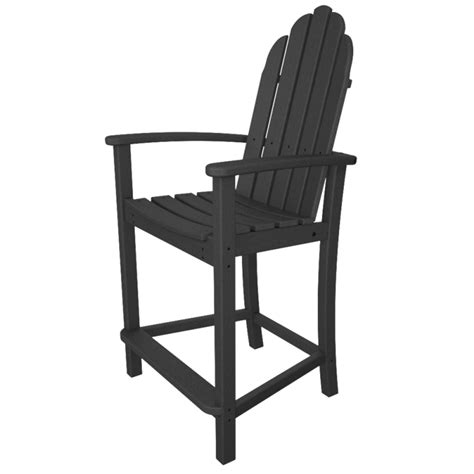 Polywood® Polyresin Classic Adirondack Counter Chair