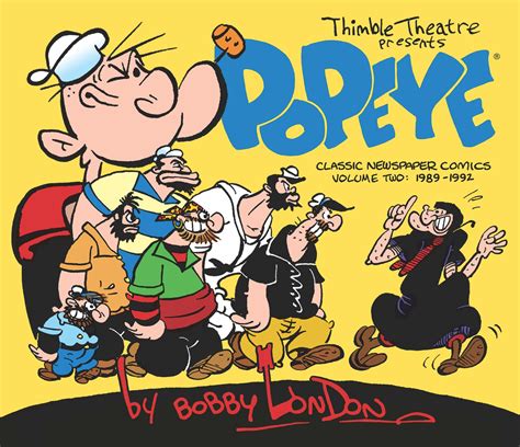 Popeye — The Classic Newspaper Comics By Bobby London Vol 2 1989