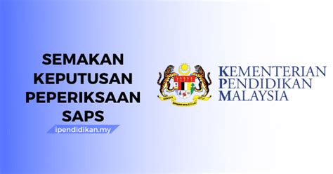 Selaras dengan perkembangan teknologi masa kini, pihak kementerian pendidikan malaysia (kpm) telah membangunkan satu saps sistem analisis peperiksaan sekolah bagi menganalisis dan menyimpan. SAPS Ibu Bapa 2021 Semakan Keputusan Peperiksaan Pelajar