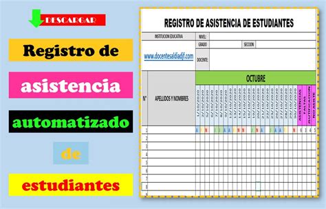 Guardarguardar registro de asistencia para más tarde. Registro de asistencia de estudiantes automatizado en ...