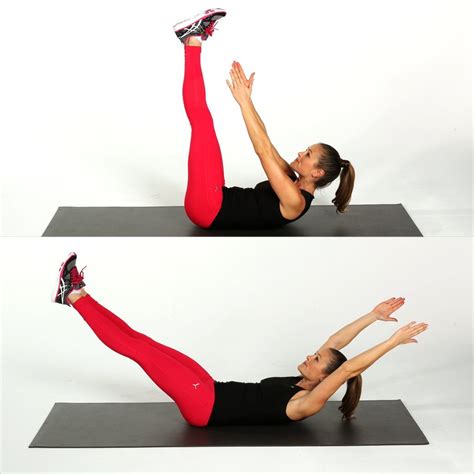 V Crunch Best Core Workout For Women Popsugar Fitness Photo 4