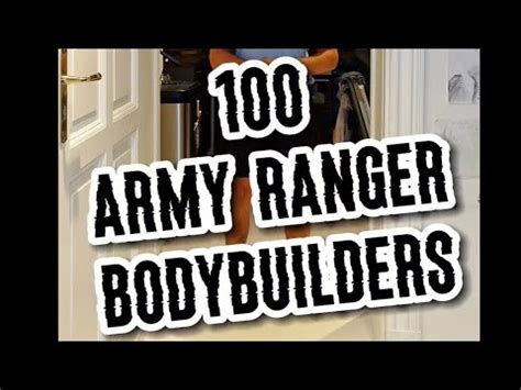 Ultimate Burpee Session 100 Army Ranger Bodybuilders In 21 Minutes