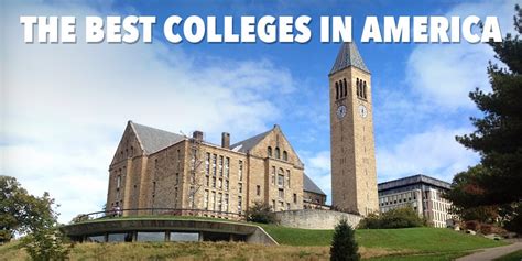 Best Colleges In America Business Insider